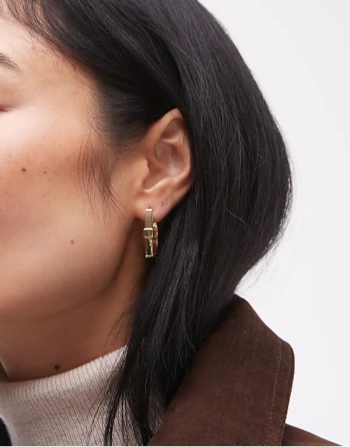 ARKET gold plated Jewellery with bow detail
