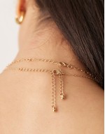multirow shell and starfish pendant necklaces in gold